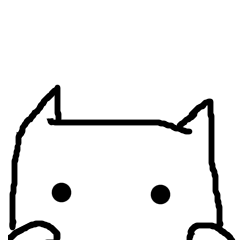 [LINEスタンプ] 白い生き物 