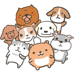 [LINEスタンプ] Boson X DOGS