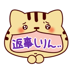[LINEスタンプ] ねこもじだがね～愛知弁～