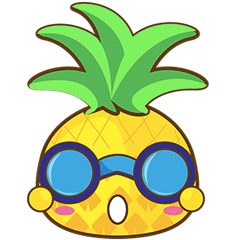 [LINEスタンプ] ヨヤ、甘くてかわいい黄色のパイナップル 