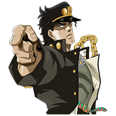 [LINEスタンプ] ジョジョ 第3部 承太郎チーム 