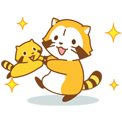 [LINEスタンプ] Happy☆ラスカル アニメスタンプ