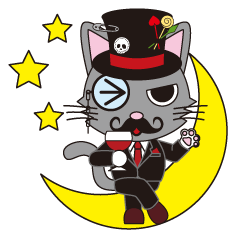 [LINEスタンプ] ダンディー 猫田さん 第2弾 fetchpriority=high