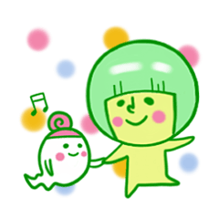 [LINEスタンプ] ブロッコ＆ダンダン 
