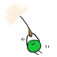 [LINEスタンプ] お豆さん一族