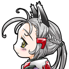 [LINEスタンプ] コスプレツンデレ少女