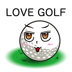 [LINEスタンプ] LOVE GOLF