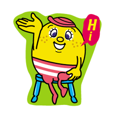 [LINEスタンプ] ボーダーシャツのロビン 1 fetchpriority=high