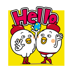 [LINEスタンプ] ニワトリのトットさん 1 fetchpriority=high
