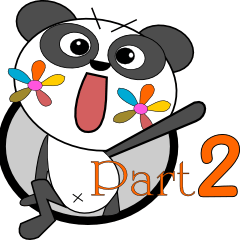 [LINEスタンプ] 花ぱんだpart2 