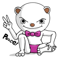 [LINEスタンプ] ポジティブなクマ fetchpriority=high
