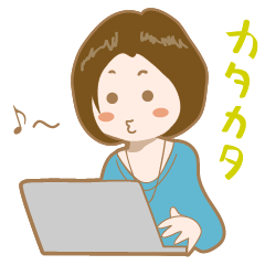 [LINEスタンプ] デザイナー女子 