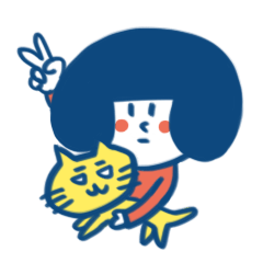 [LINEスタンプ] ミナとカオデカ その2