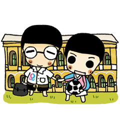 [LINEスタンプ] SK Student 