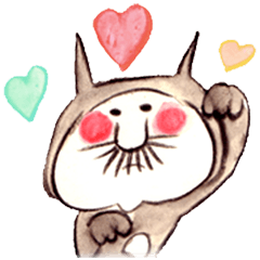 [LINEスタンプ] クロネコくんくん / by Ricco.