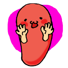 [LINEスタンプ] 博多のめんたいこ