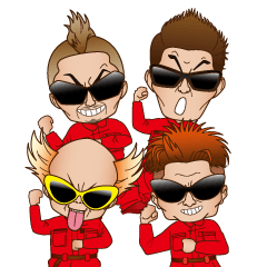 [LINEスタンプ] 電撃ネットワーク 