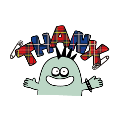 [LINEスタンプ] モヒカンジョニー君 