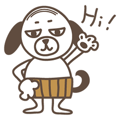 [LINEスタンプ] Sadakichi English version 