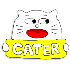 [LINEスタンプ] CATER 
