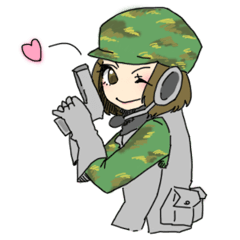 [LINEスタンプ] サバイバルゲーム