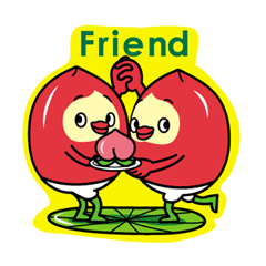 [LINEスタンプ] 桃のモモヤン 1 fetchpriority=high