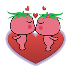 [LINEスタンプ] Lovely tomato-2 fetchpriority=high