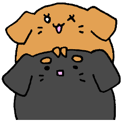 [LINEスタンプ] ココとルイ fetchpriority=high