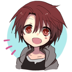 [LINEスタンプ] ねこ系男子とわんこ系男子