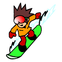 [LINEスタンプ] K-Boarder