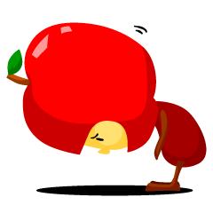 [LINEスタンプ] 着ぐるみのバイト～理不尽でも仕事は仕事～ 