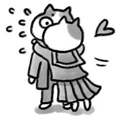 [LINEスタンプ] 筆ねこ 