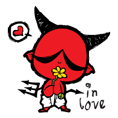 [LINEスタンプ] Kid Devil 