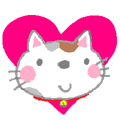 [LINEスタンプ] 三毛猫 みみ fetchpriority=high