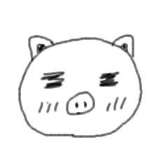 [LINEスタンプ] ブタのスタンプ 