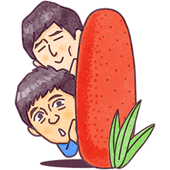[LINEスタンプ] 博多華丸・大吉