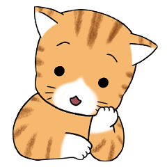 [LINEスタンプ] ねこ×ねこ