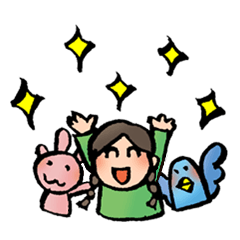 [LINEスタンプ] 子どもたち 