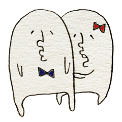 [LINEスタンプ] てぃぶ夫＆てぃぶ子 