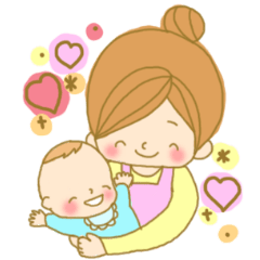 [LINEスタンプ] 子育てママの愛情スタンプ