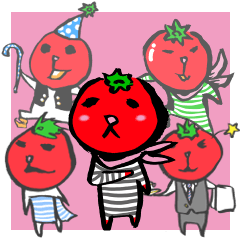 [LINEスタンプ] とまとんの愉快な日常 