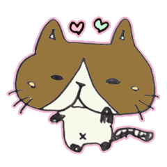 [LINEスタンプ] いやし系ねこのタムきち 