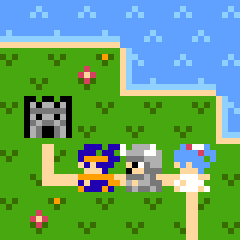 [LINEスタンプ] ピコピコ8bits ～RPG編～ 