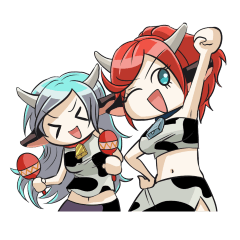[LINEスタンプ] うしむすめ fetchpriority=high