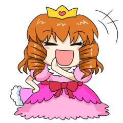 [LINEスタンプ] お嬢様～☆ fetchpriority=high