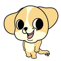 [LINEスタンプ] 色々な表情のコミカルな犬のキャラクター fetchpriority=high