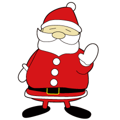 [LINEスタンプ] サンタさん降臨