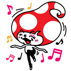 [LINEスタンプ] 水玉っこ 