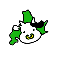 [LINEスタンプ] 道産子うしさん