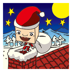 [LINEスタンプ] それゆけ！！コクボくん メリークリスマス